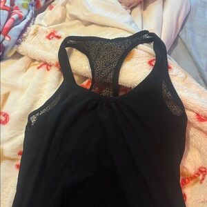 GAP Black Lace Detail Dress